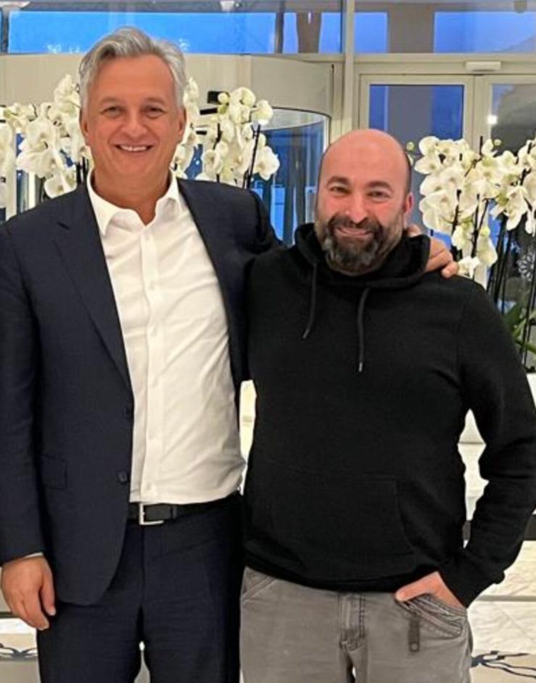 Mohamed Hartit und Karim Zidane, Minister für Investitionen