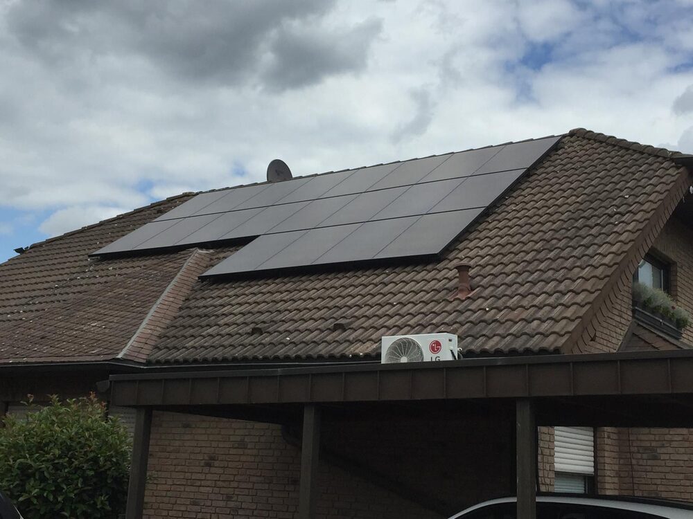 Photovoltaik-Anlage, Wohnhaus