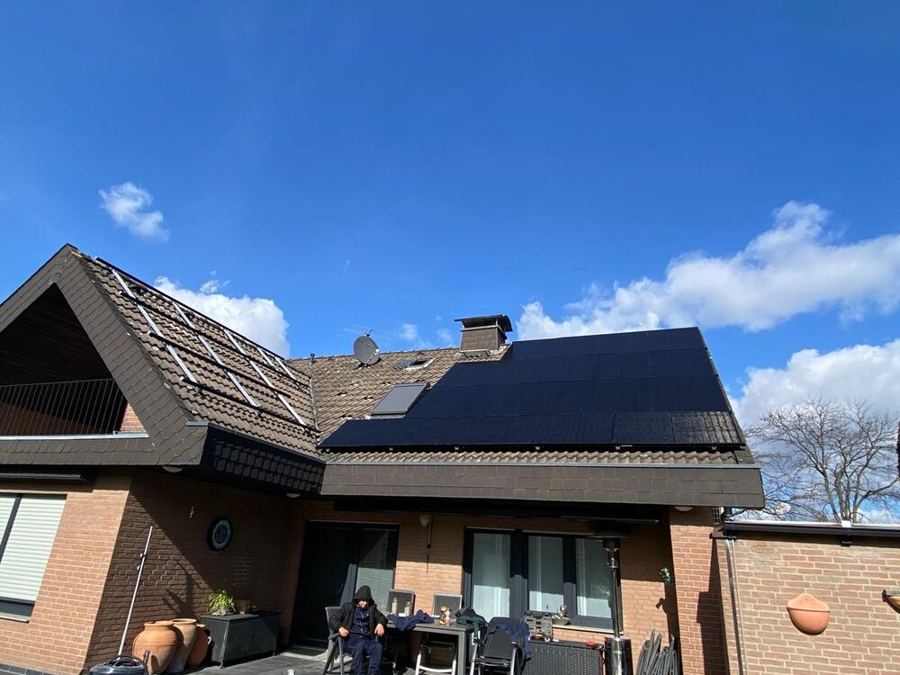 Photovoltaik-Anlage, Wohnhaus