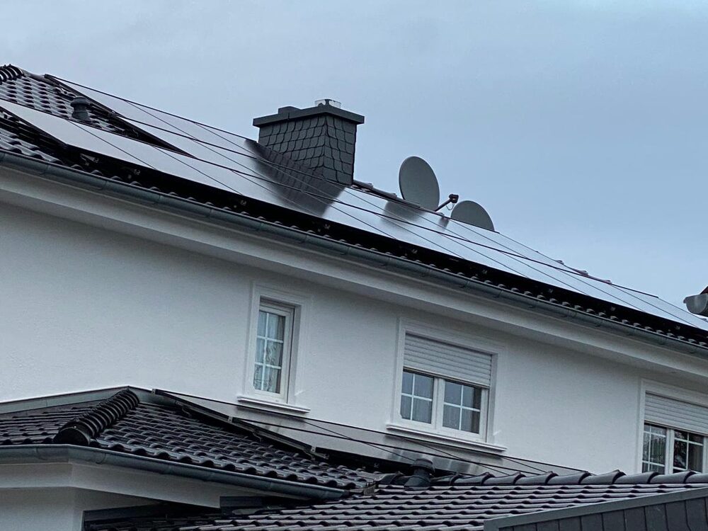 Photovoltaik-Anlage, Wohnhaus