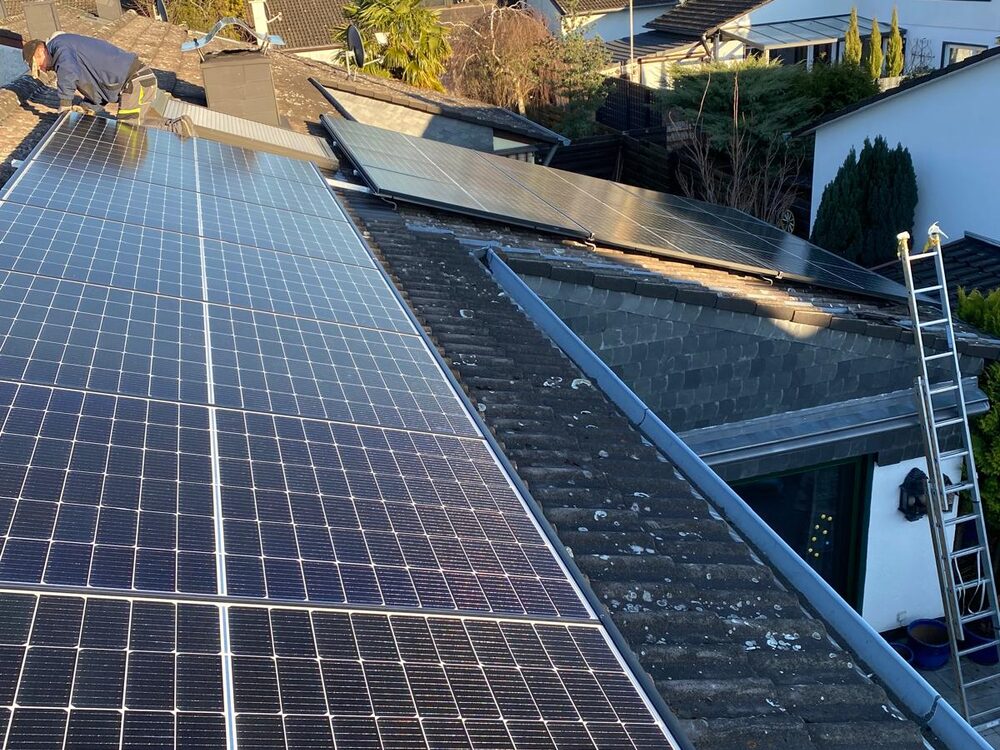Photovoltaik-Anlage, Wohnhaus