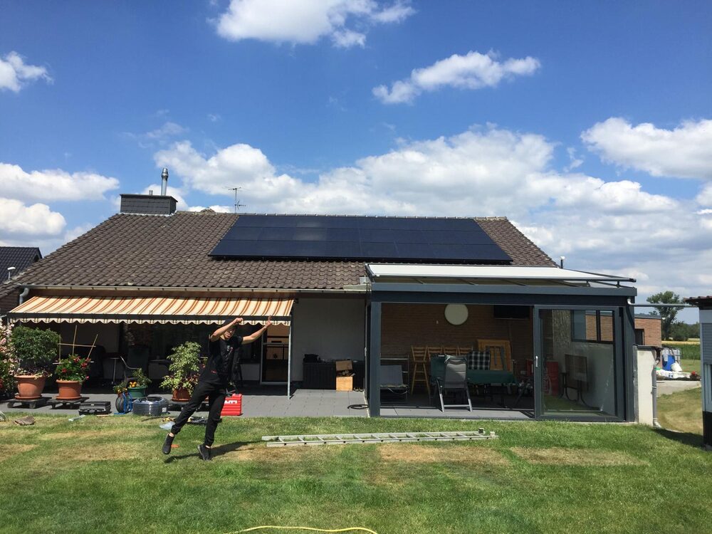 Photovoltaik-Anlage, Wohnhaus