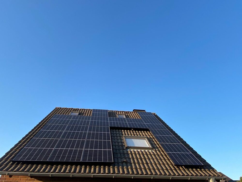 Photovoltaik-Anlage, Wohnhaus